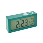 R�veil multifonctionnel photosensible petit format avec ecran lcd et calendrier vert fonc� yonis