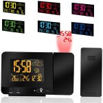 R�veil � projection avec pr�visions m�t�o noir