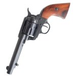 Revolver denix colt 45 cowboy western replique noir p1106n pistolet factice ne tire pas