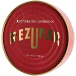 Rezumar - etiqueta roja - filets d'anchois de la mer cantabrique a l'huile d'olive - 520 g
