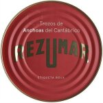 Rezumar - etiqueta roja - filets d'anchois de la mer cantabrique a l'huile d'olive en morceaux - 520 ...