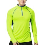 Rfcbc - hommes sports running actif t - shirts faire des exercices longue manche jersey avec pouce des ...