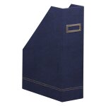 Rhodia porte - revue, en simili cuir, a4, bronze
