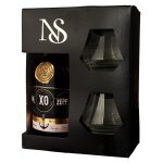 Rhum don zepp xo grande réserve 70cl - coffret 2 verres Rhum don zepp xo grande réserve 70cl - coffret 2 verres