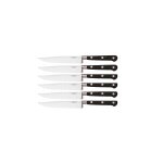 Richardson sheffield - coffret 6 couteaux steak lame lisse noir 658502 Richardson sheffield - coffret 6 couteaux steak lame lisse noir 658502