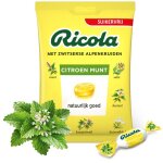 Ricola bonbons citron menthe sans sucre 75g
