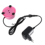 Rideau d'air submersible color� a 12 led, mini rideau d'air, bulles, accessoires d'aquarium