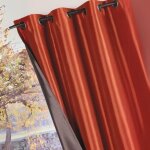 Rideau ameublement r�versible en taffetas