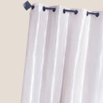 Rideau d'ameublement en taffetas froiss�