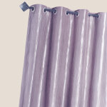 Rideau d'ameublement en taffetas froiss�