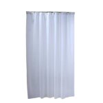 Rideau de douche �l�gant en polyester imperm�able ¿ couleur pure, anti - moisissure, installation facile, ...