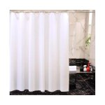 Rideau de douche imperm�able haut de gamme 50 x 180 cm ¿ anti - moisissure, facile � nettoyer, en polyester ...