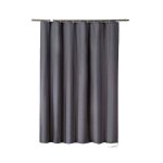 Rideau de douche imperm�able en peva gris 240 x 200 cm ¿ anti - moisissure et antibact�rien, facile ...