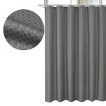 Rideau de douche de salle de bain imperm�able gris s