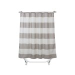 Rideau de douche spa hydrofuge 3m, tissu microfibre, 180 x 180 cm, design moderne pour la d�coration ...