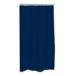 Rideau de douche - vitamines - indigo - plastique peva - 200x180 cm - design contemporain