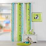 Rideau pour enfant a imprim�s  z�bre
