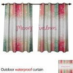 Rideau ext�rieur - anshesix - tir�e a la main - temples de montagnes - katmandou - w55 x l45 - color11 ...