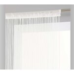 Rideau de fils unis et color�s