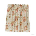 Rideaux de fleurs faits � la main cantonni�res de rideaux de cuisine mode cuisine chambre fen�tres tringle ...