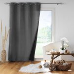 Rideau isolant doubl� polaire