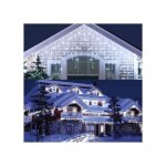 Rideau lumineux led ples led solae 5 m 216 diodes ip67 8 modes d�coration no�l ext�rieur jardin balcon ...