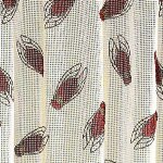 Rideau marseillais imprim� 200g / m2 cigale 225 x 140 cm