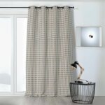 Rideau a motifs g�om�triques color�s