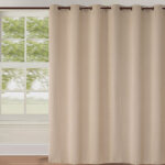 Rideau occultant uni grande largeur