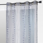 Rideau organza all over motifs fantaisies