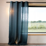 Rideau poly - lin a ?illets