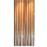Rideau de porte a lani�res color�es