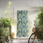 Rideau de porte  marseillais  imprim� jungle