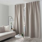 Rideau total occultant eclipse - 140 x 240 cm - beige