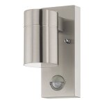 Riga applique murale d'ext�rieur en acier inoxydable option de montage en angle ip44