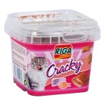 Riga - miouly crock saumon - friandise pour chat croustillante - riche en vitamines - idal pour un poil ...