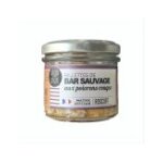 Rillettes de bar sauvage poivrons rouge