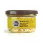 Rillettes de saint jacques aux algues, verrine 90gr