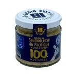 Rillettes de saumon rose du pacifique msc au citron & estragon - pot 100g