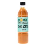Rimboe sauce moutarde au miel saveur douce et epic�e 500g id�ale pour viandes, salades et ap�ritifs
