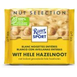 Ritter sport s�lection de noix au chocolat blanc 100g