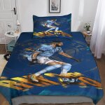Riyad mahrez parures de lit d pour chambre d'enfant avec fermeture ��clair + taies d'oreiller pi��ces ...