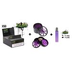 - - rlbsl - - lot de 50 carnets feuilles longues papier a rouler jass slim black grinder moulin a herbes ...