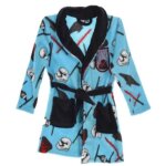 Robe de chambre - peignoir star wars enfant (taille 4 ans, couleur noir)