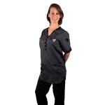 Robe de coiffeur de figarino figarino noir taille xxxl