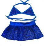 Robe a paillettes brillantes pour chien, bikini bilingbiling, vtements d't pour animaux de compagnie ...