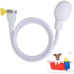 Robinet de bain simple a pousser sur tuyau en caoutchouc de 1, 3 m pour robinets, douchette portable ... Robinet de bain simple a pousser sur tuyau en caoutchouc de 1, 3 m pour robinets, douchette portable ...