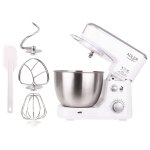Robot pâtissier boulangerie cuisine ménager multifonction bol 4l, 1000w, blanc, adler, ad4216 Robot pâtissier boulangerie cuisine ménager multifonction bol 4l, 1000w, blanc, adler, ad4216