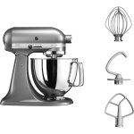 Robot ptissier kitchenaid artisan 5ksm125 gris argent