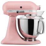 Robot p�tissier kitchenaid artisan 5ksm175psedr rose s�ch�e